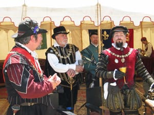 The Queen's Men at Central Coast Renaissance Festival