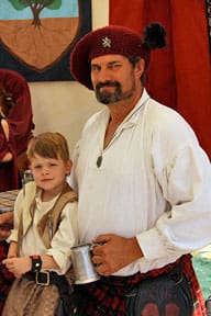 At The Central Coast Renaissance Festival
